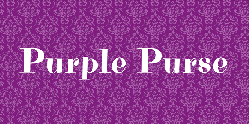 Police Purple Purse