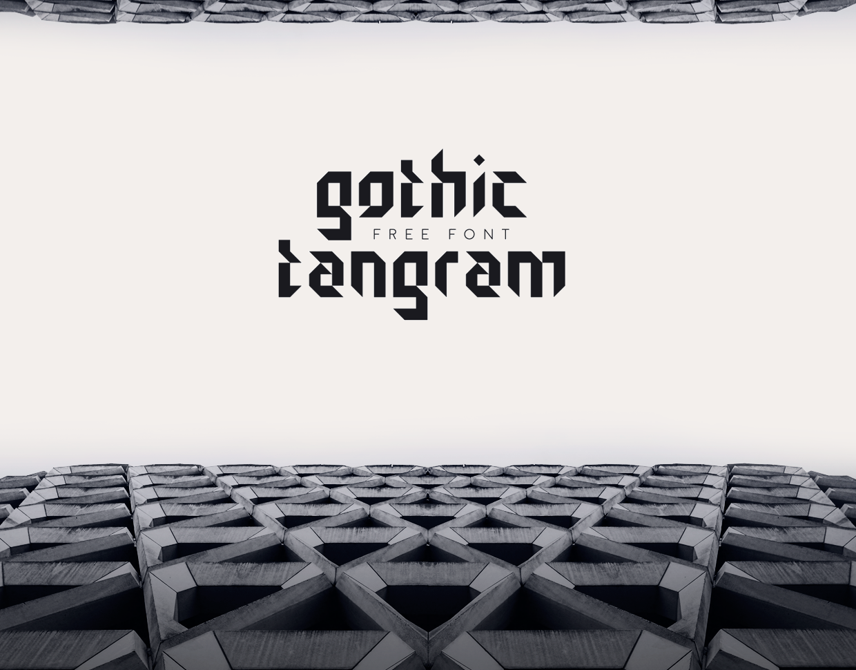 Police Gothic Tangram