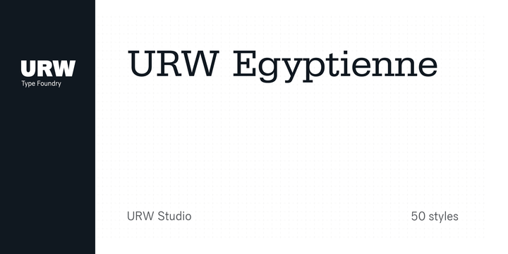 Police Egyptienne URW Wide