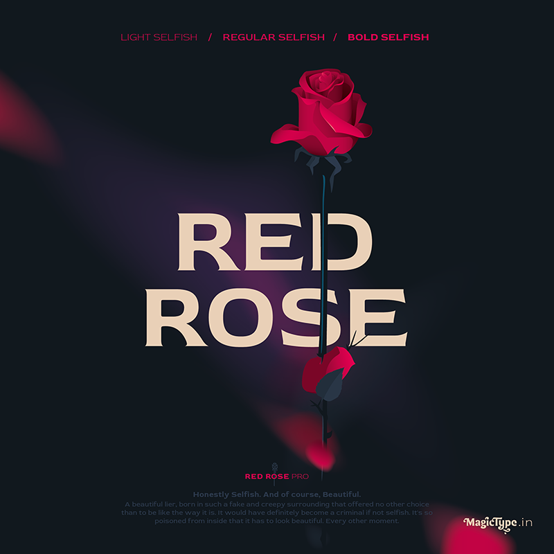 Police Red Rose