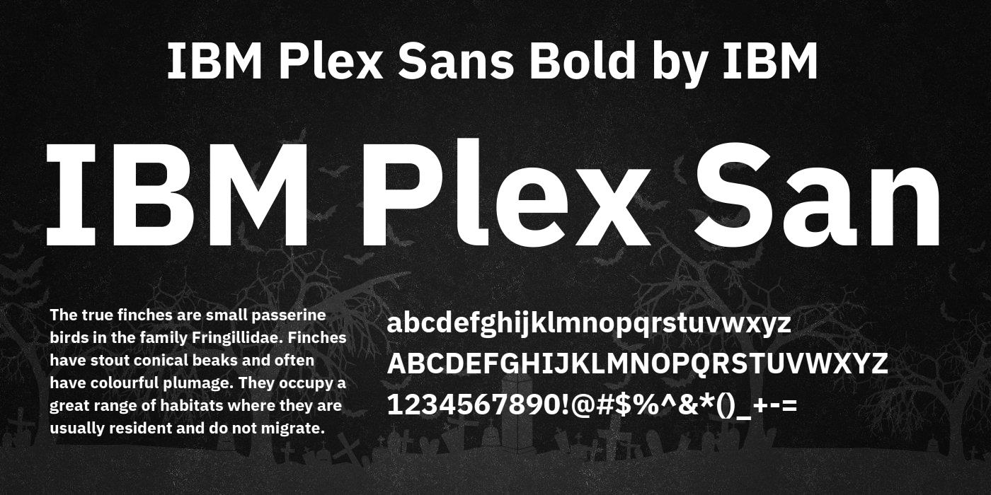 Police IBM Plex Sans Arabic