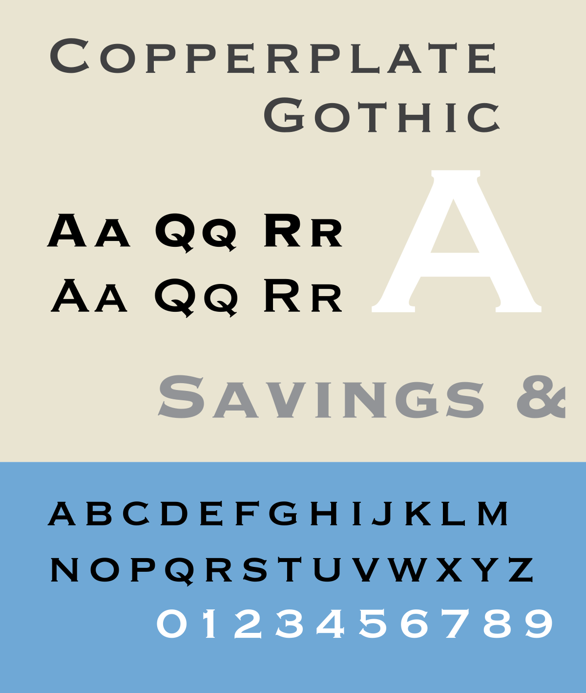Police Copperplate Gothic