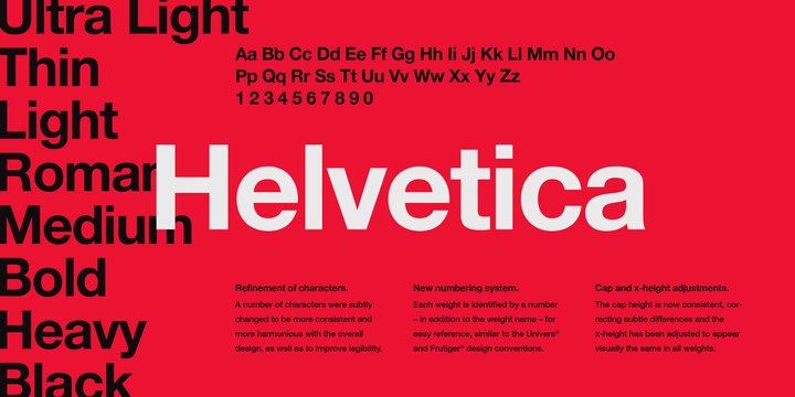 Police Helvetica Rounded