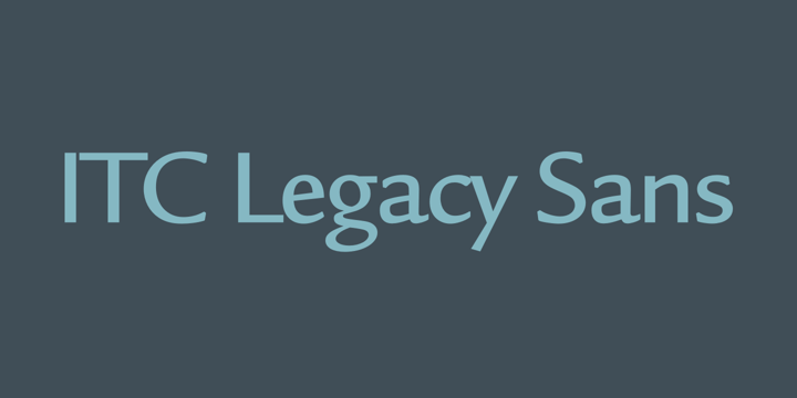 Police ITC Legacy Sans