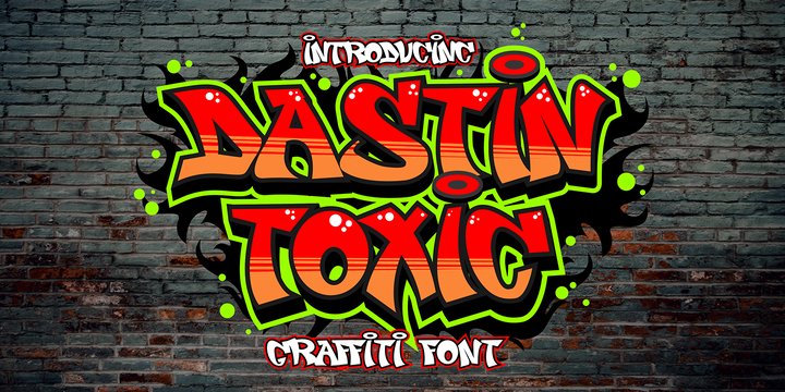 Police Dastin toxic Graffiti