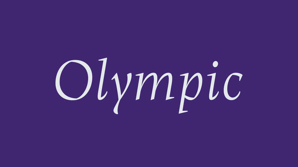 Police Olympic Serif