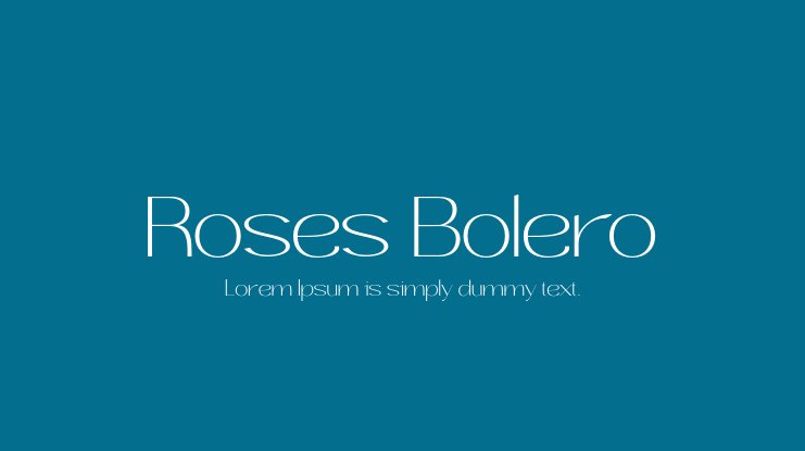 Police Roses Bolero