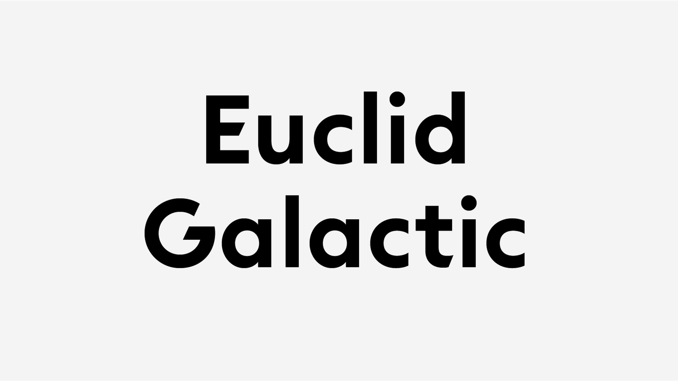 Police Euclid Galactic