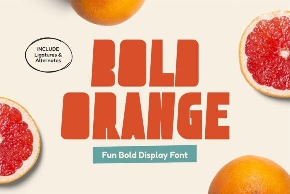 Police Bold Orange