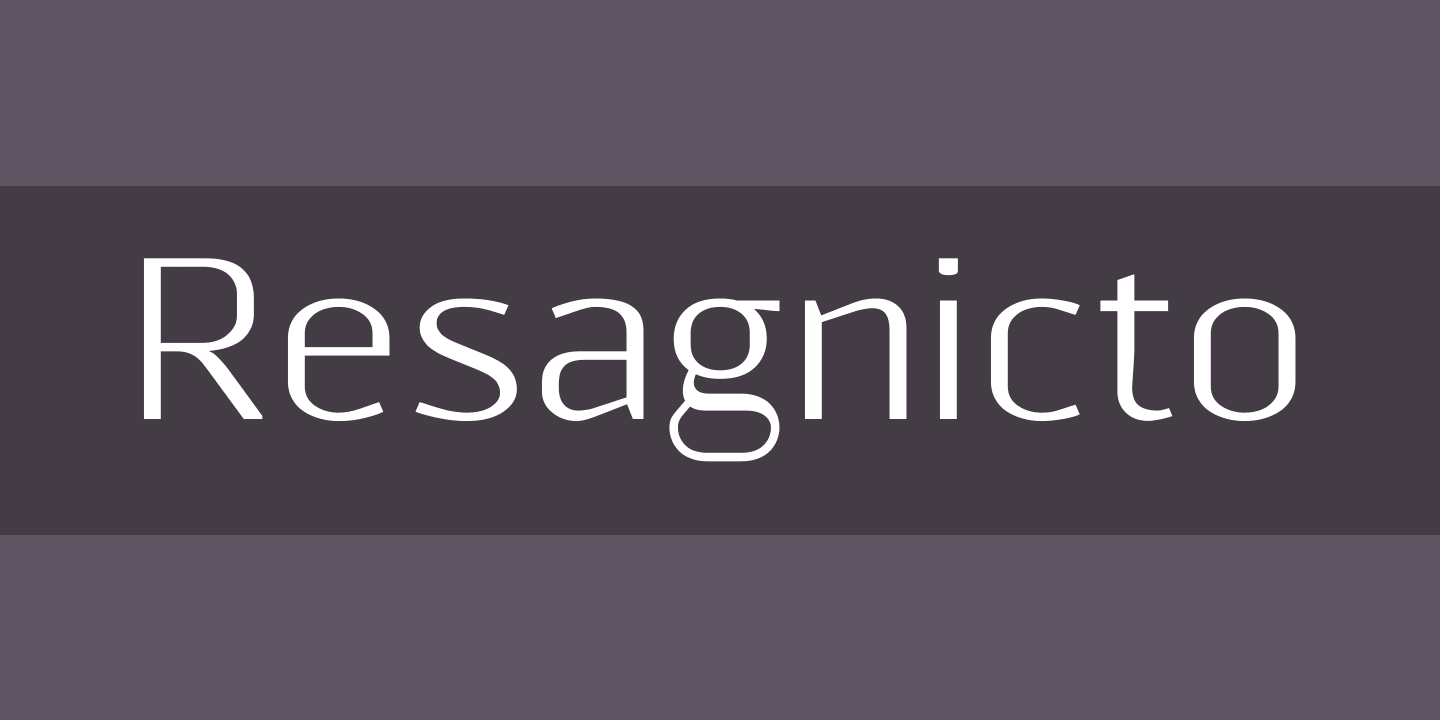 Resagnicto