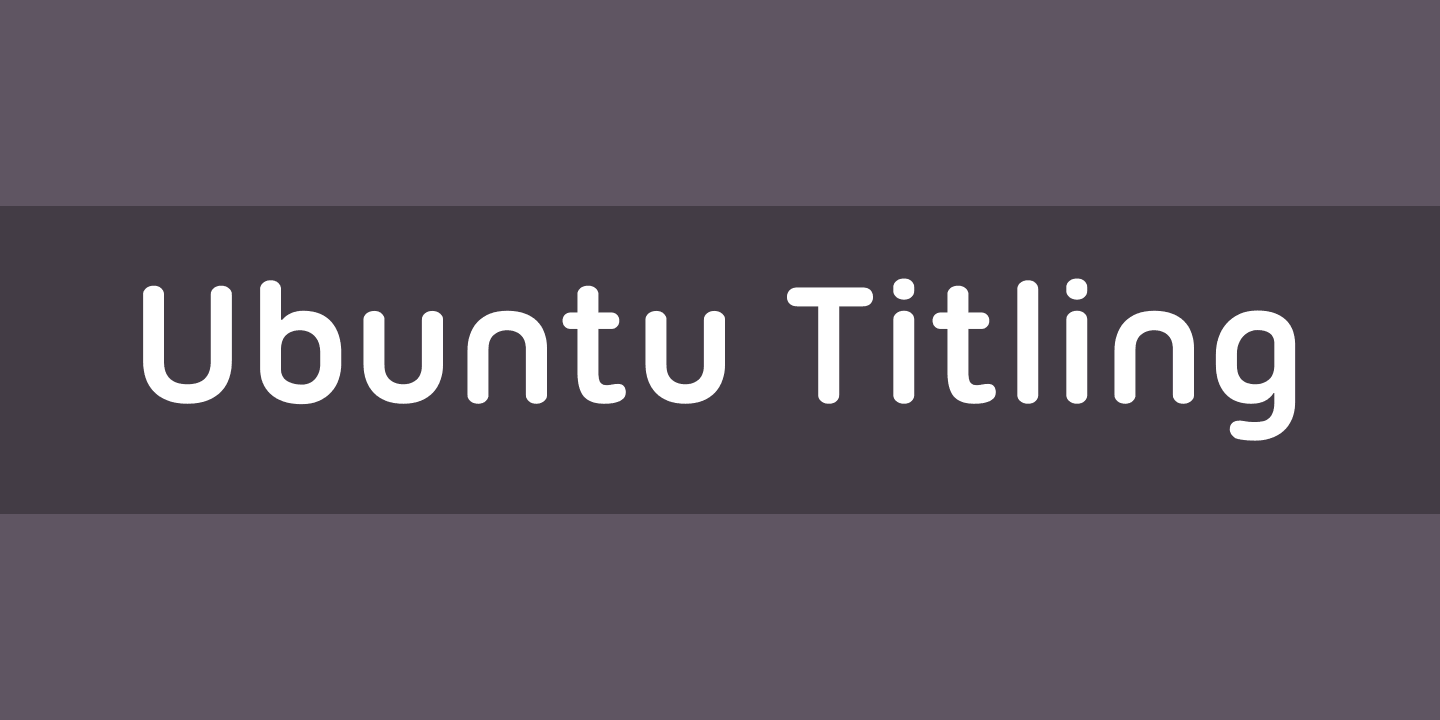 Police Ubuntu Titling