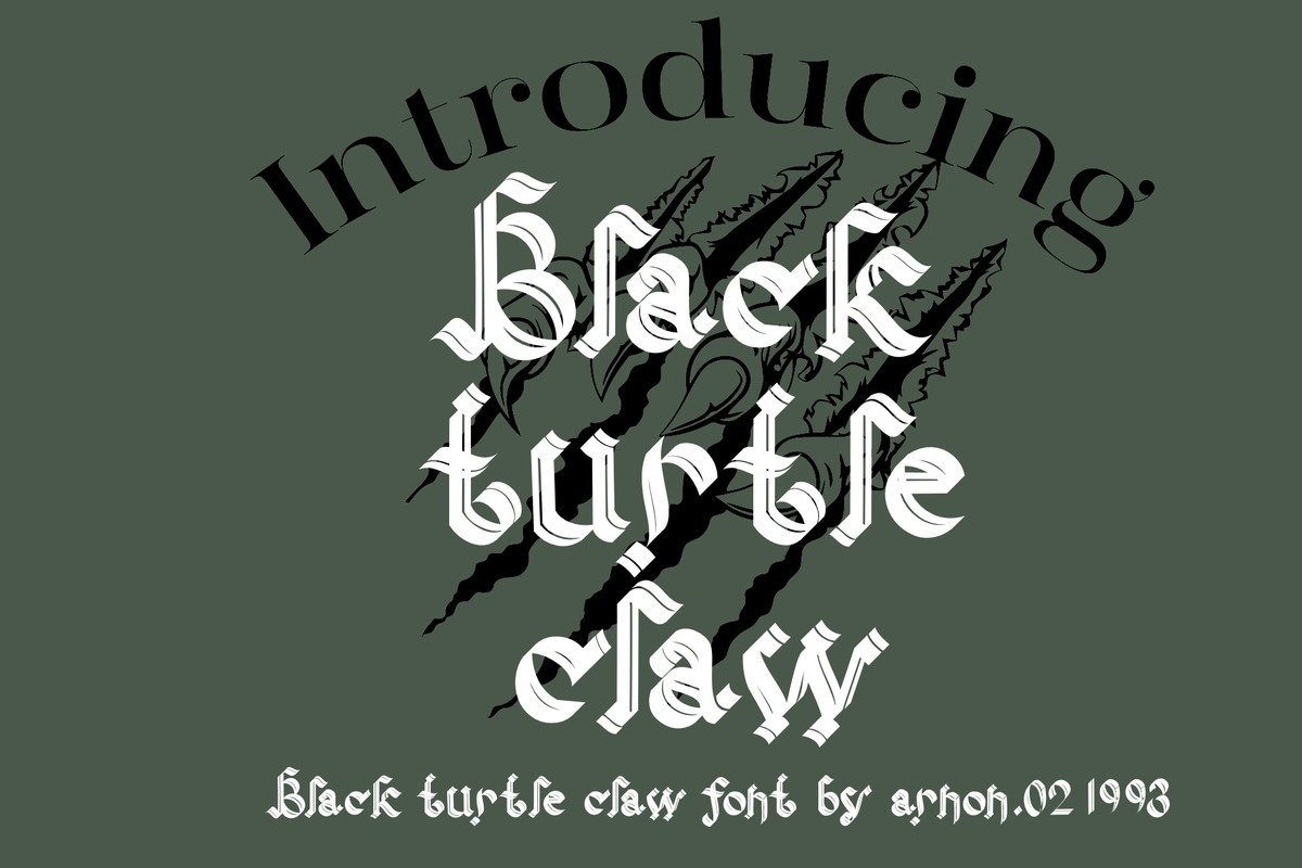 Police Black Turtle Claw