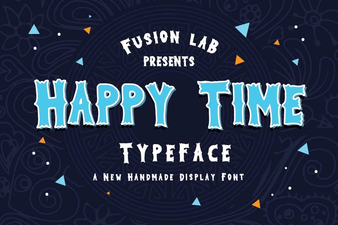 Police Happy Time Typeface