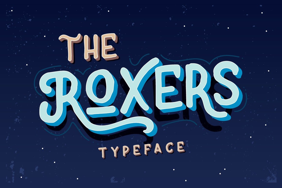 Police Roxers Typeface