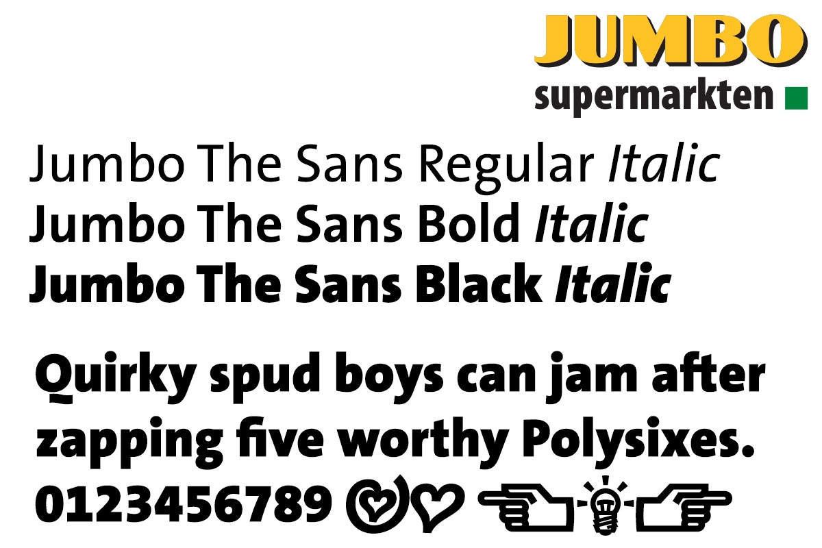 Police Jumbo The Sans