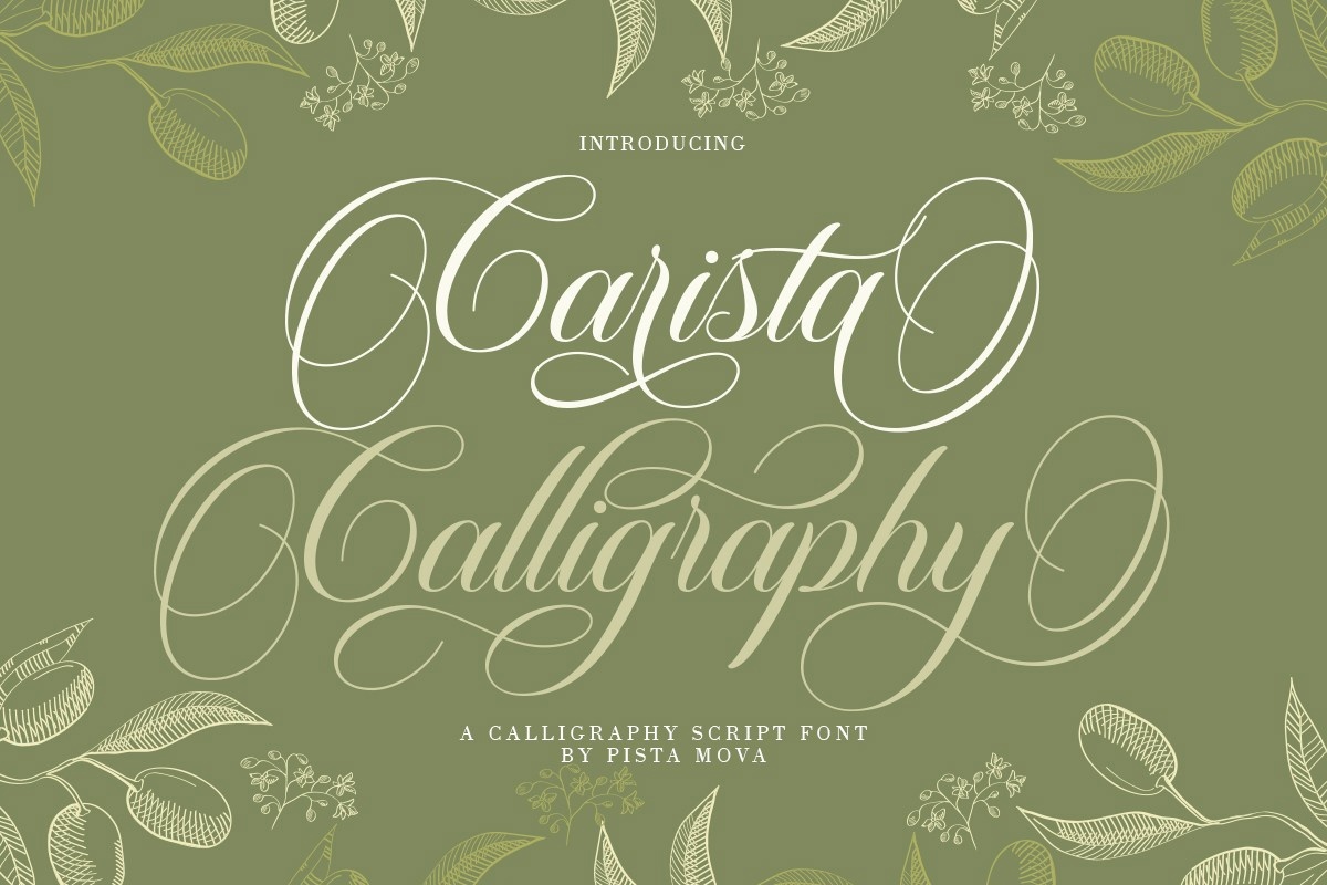 Police Carista Calligraphy