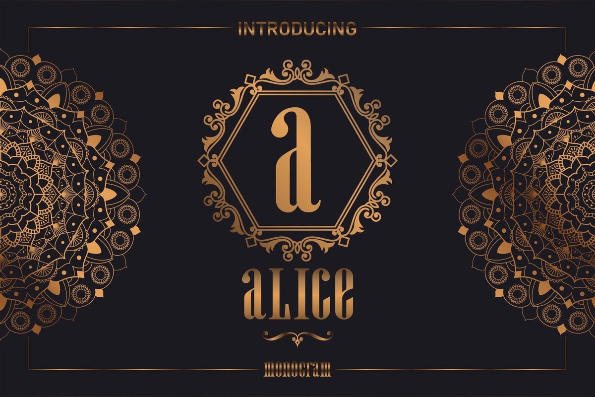 Police Alice Monogram