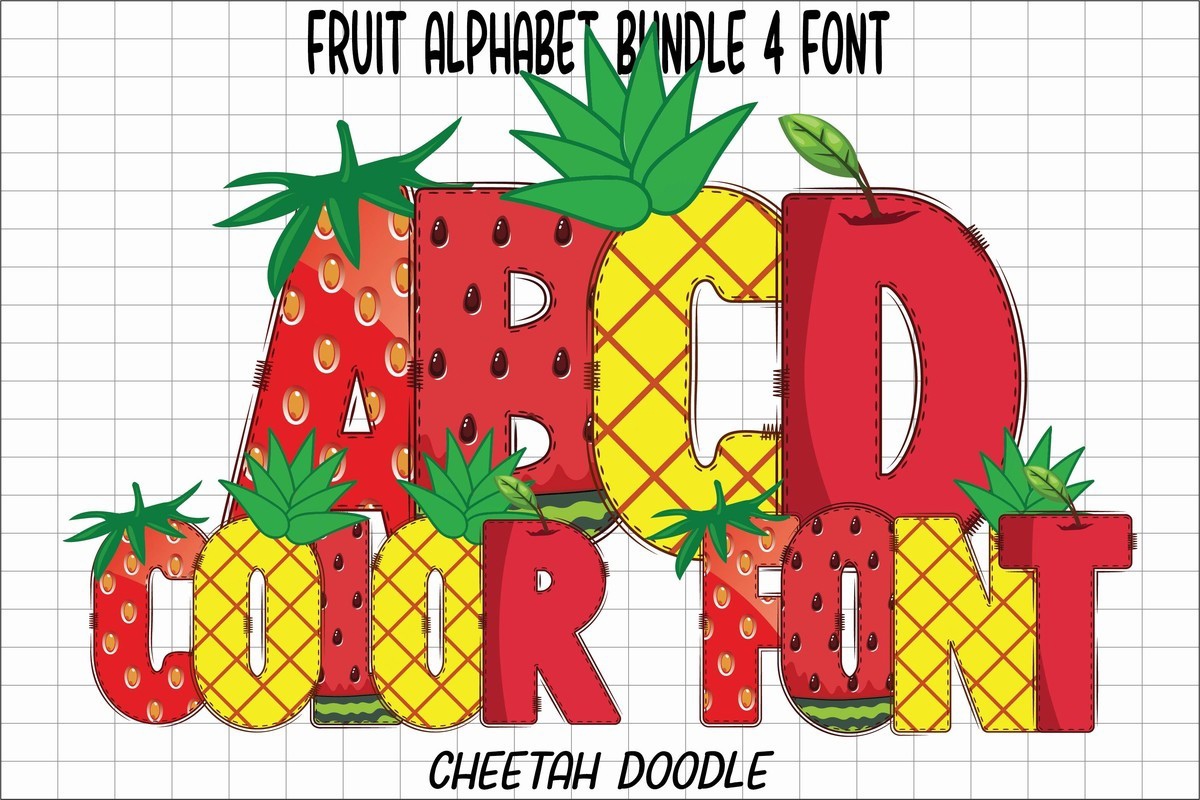 Police Fruit Alphabet