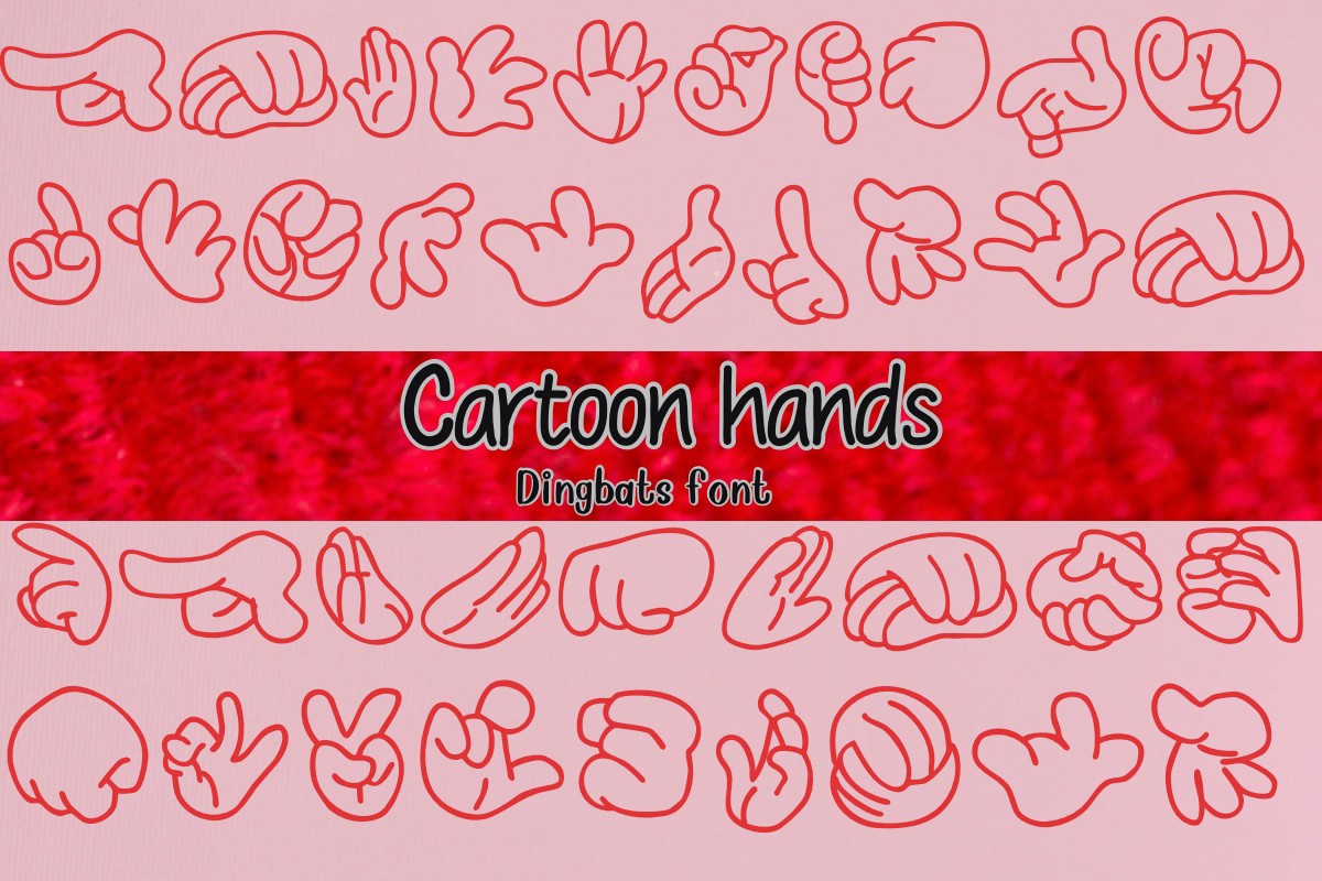 Police Cartoon Hands