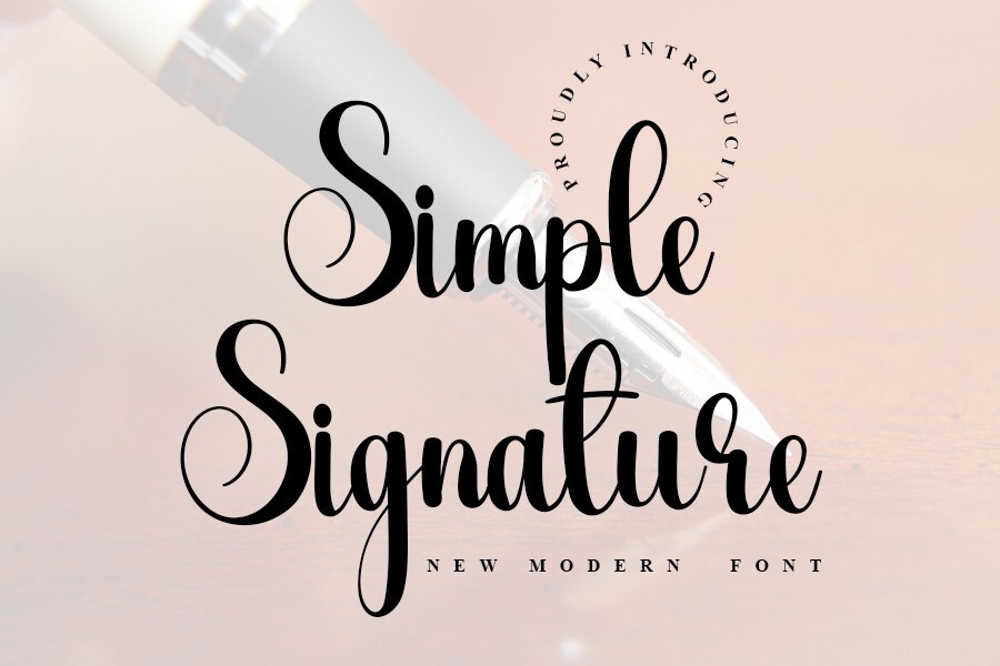 Police Simple Signature