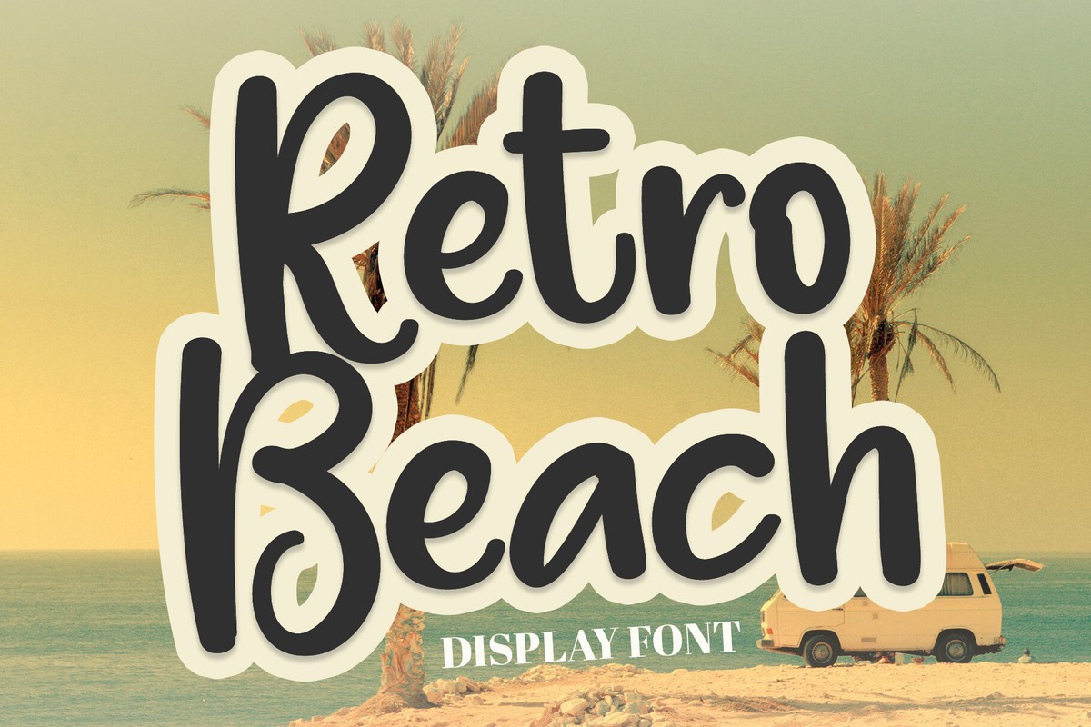 Police Retro Beach