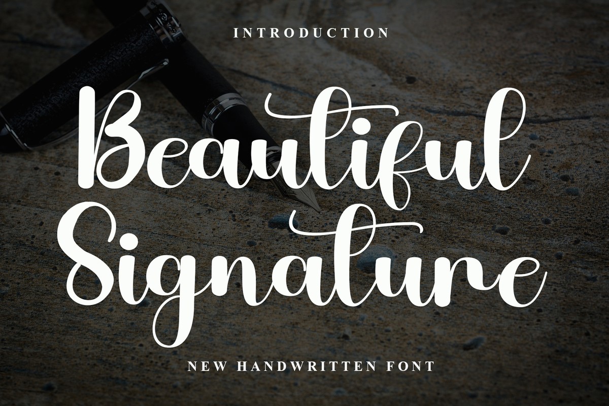 Beautiful Signature