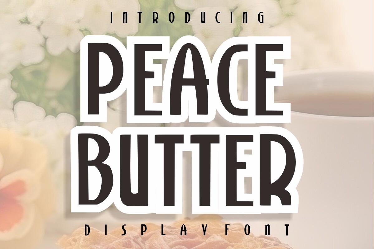 Police Peace Butter