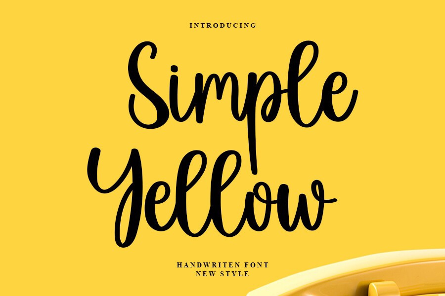 Police Simple Yellow