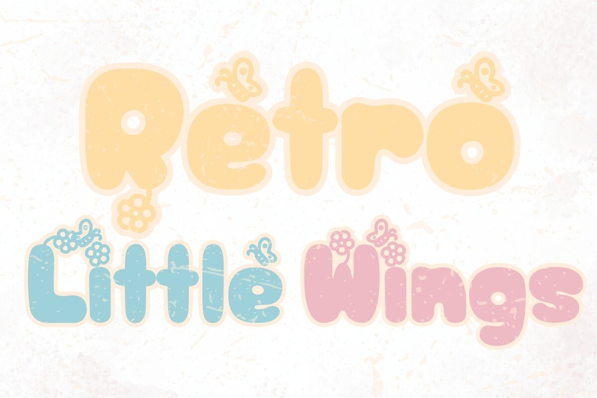 Police Retro Little Wings