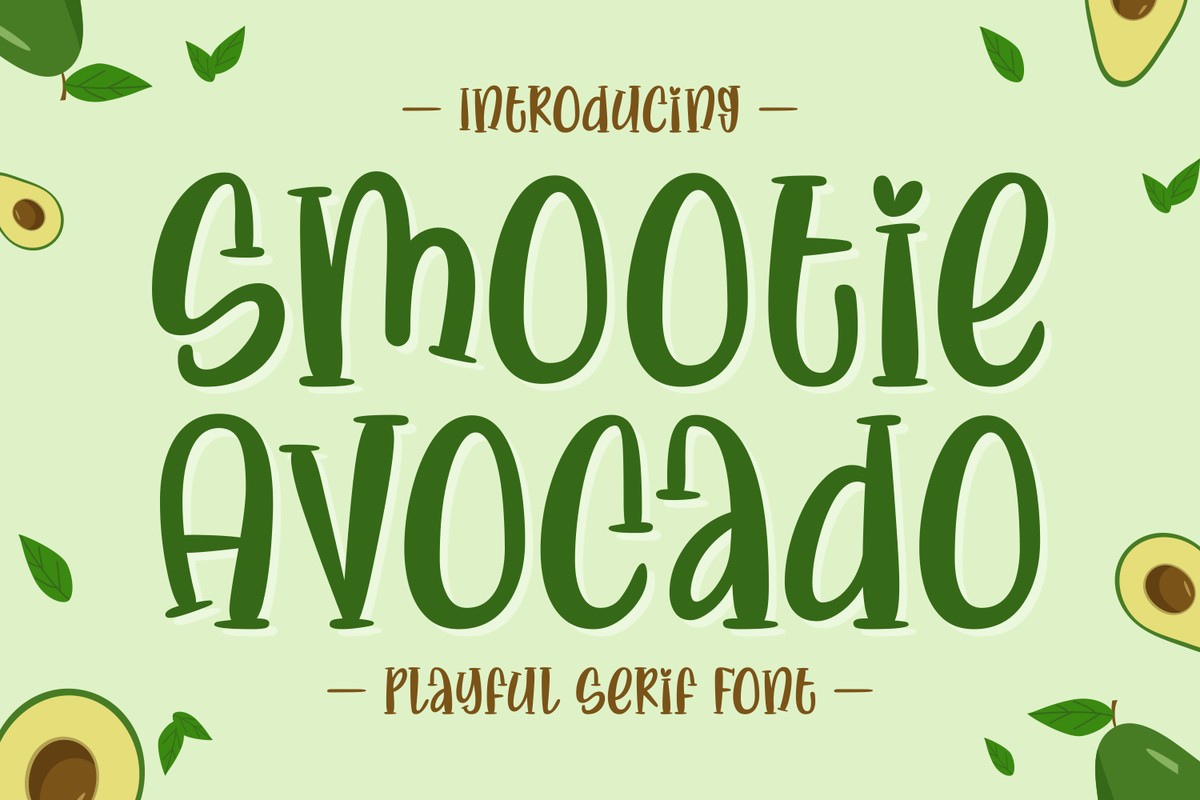 Police Smootie Avocado