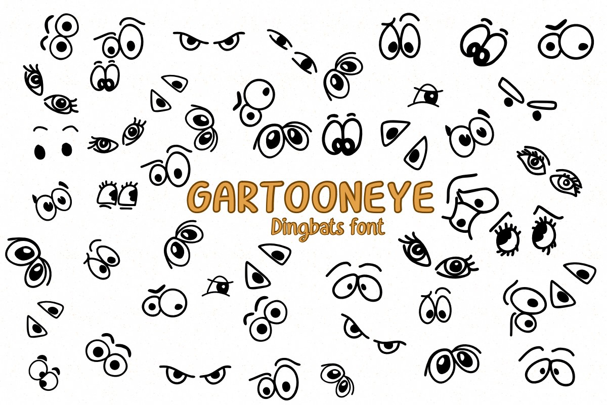 Police Gartoon Eye