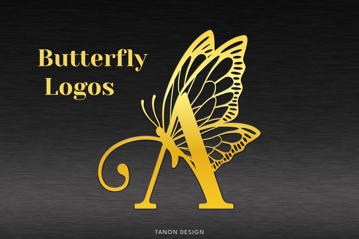 Police Butterfly Logos