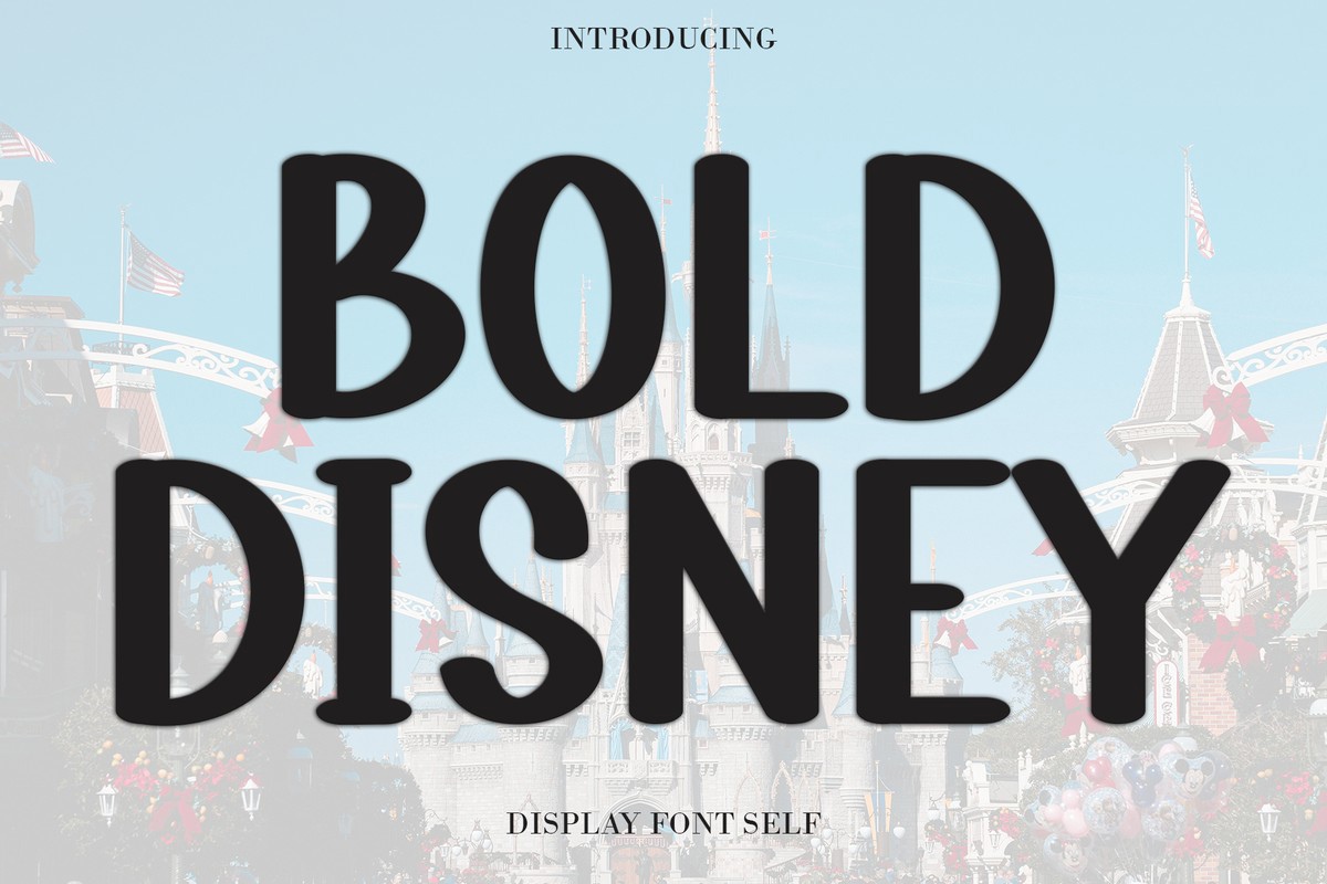 Police Bold Disney