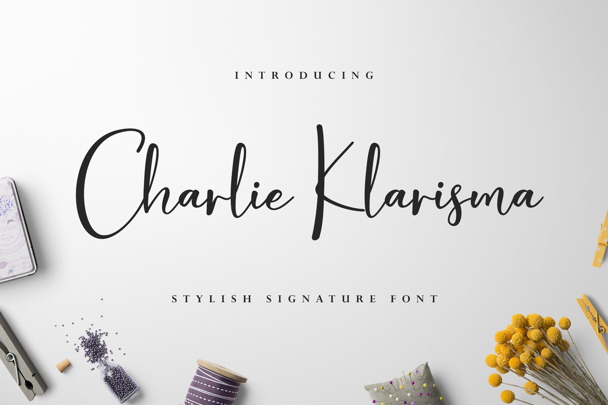 Police Charlie Klarisma Signature