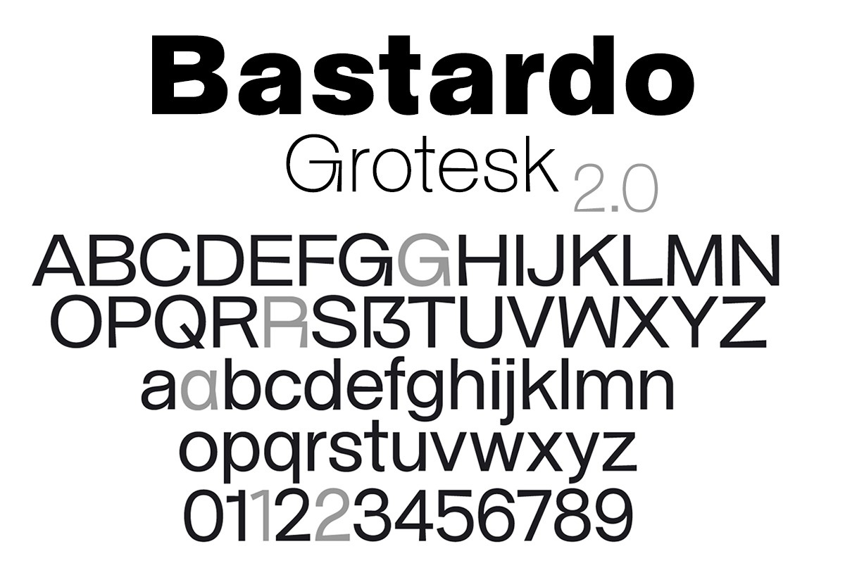 Police Bastardo Grotesk