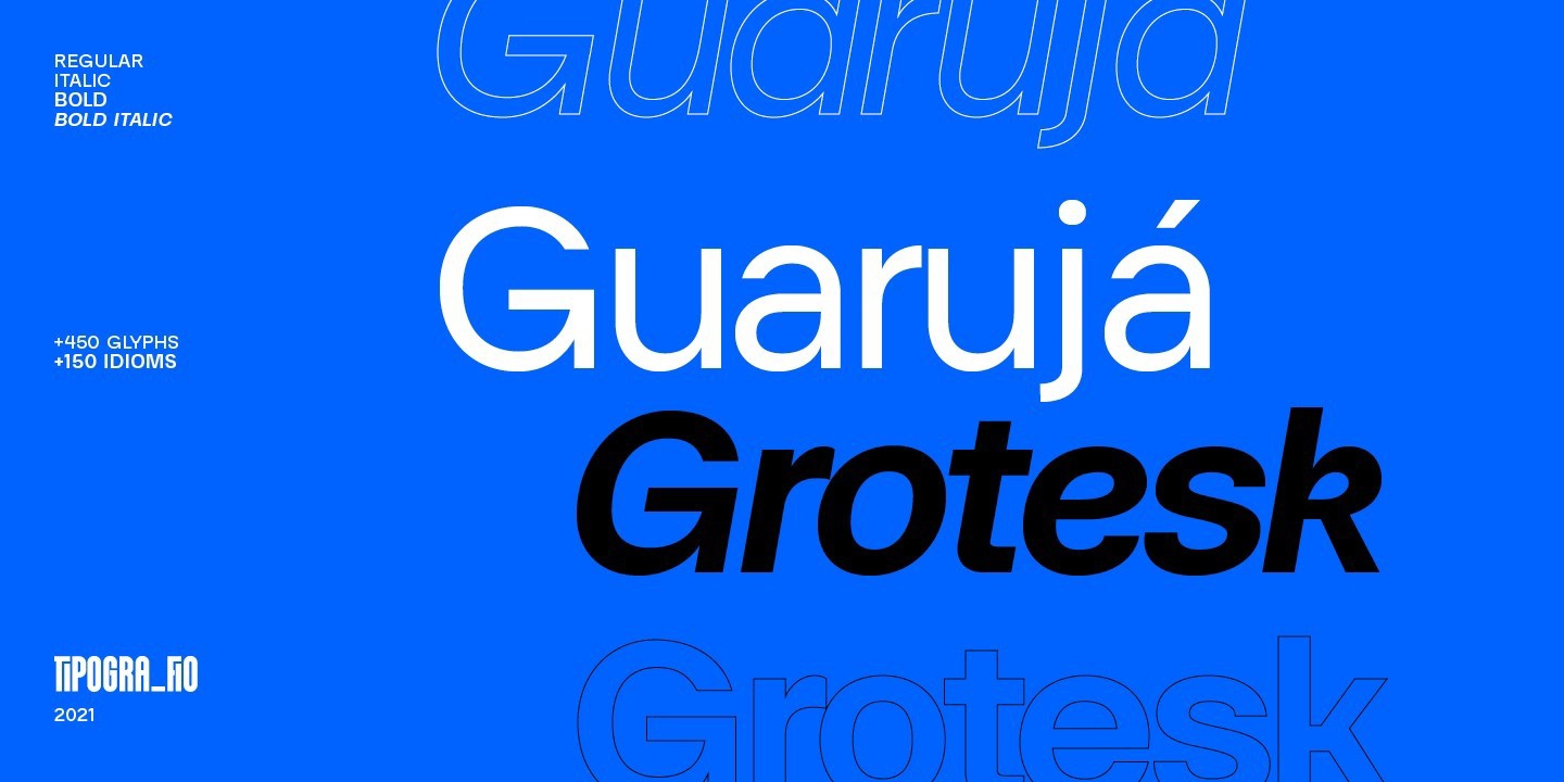 Police Guaruja Grotesk