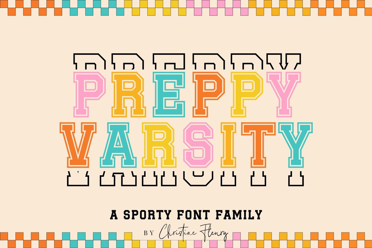 Police CF-Preppy Varsity