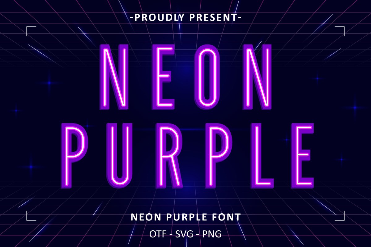 Police Neon Purple