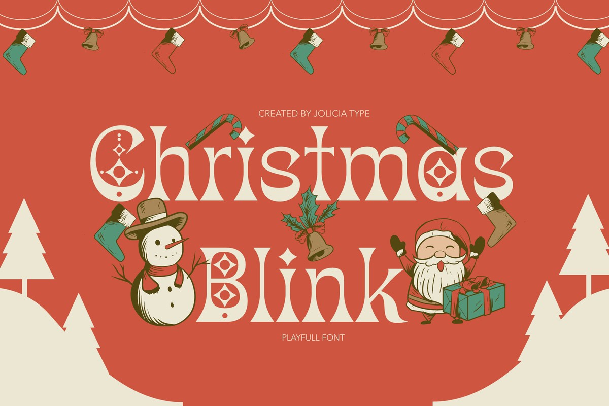 Police Christmas Blink