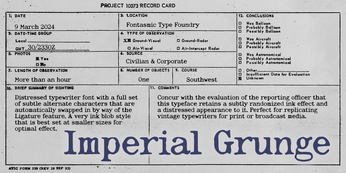 Imperial Grunge