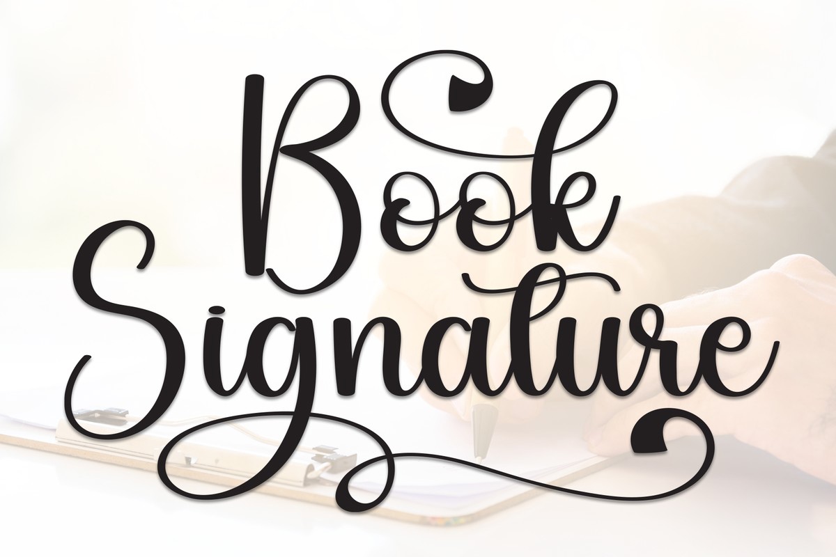 Book Signature