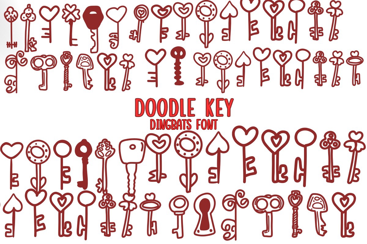 Police Doodle Key