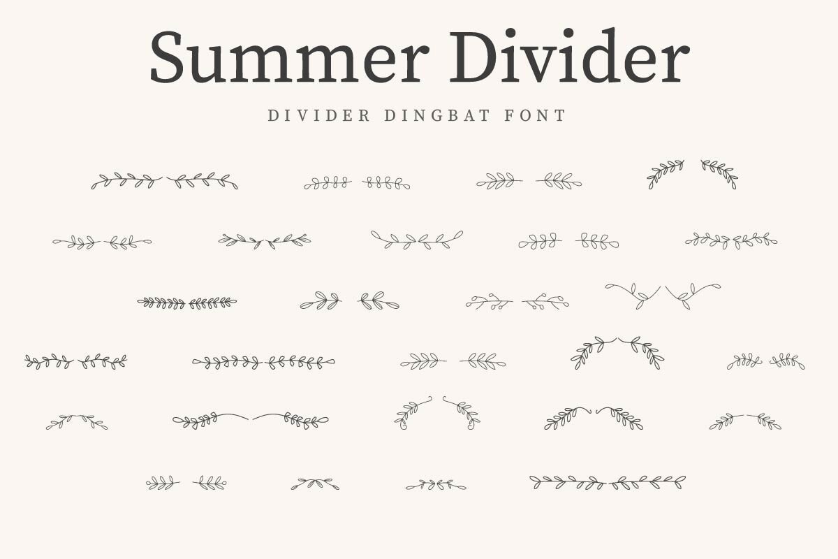 Police Summer Divider