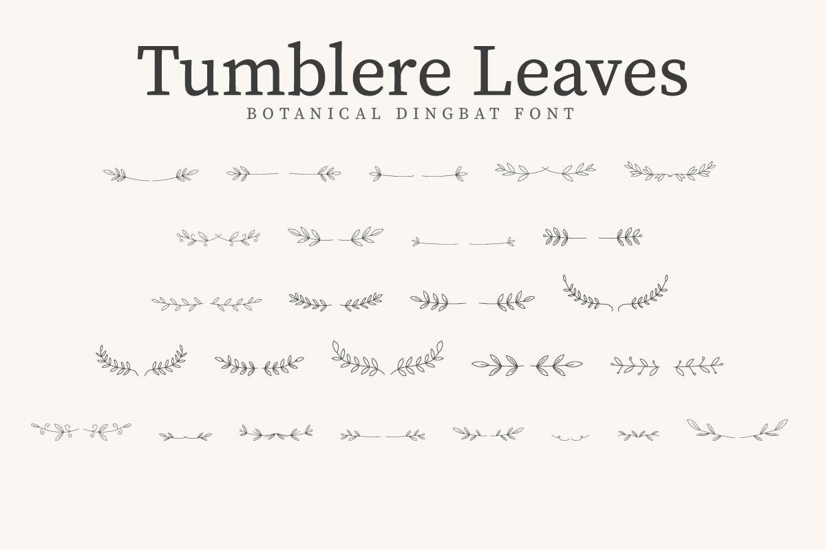 Police Tumblere Leaves