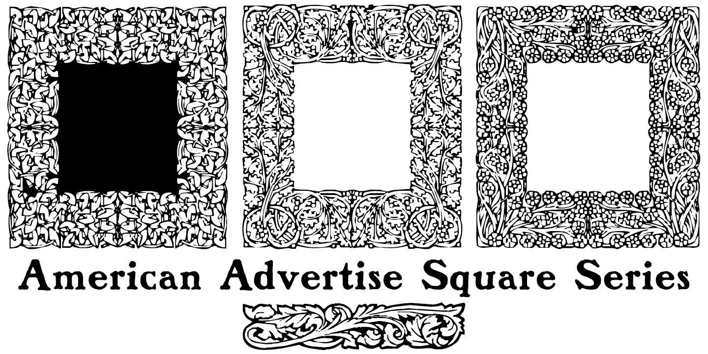 Police American Advertise Square Series