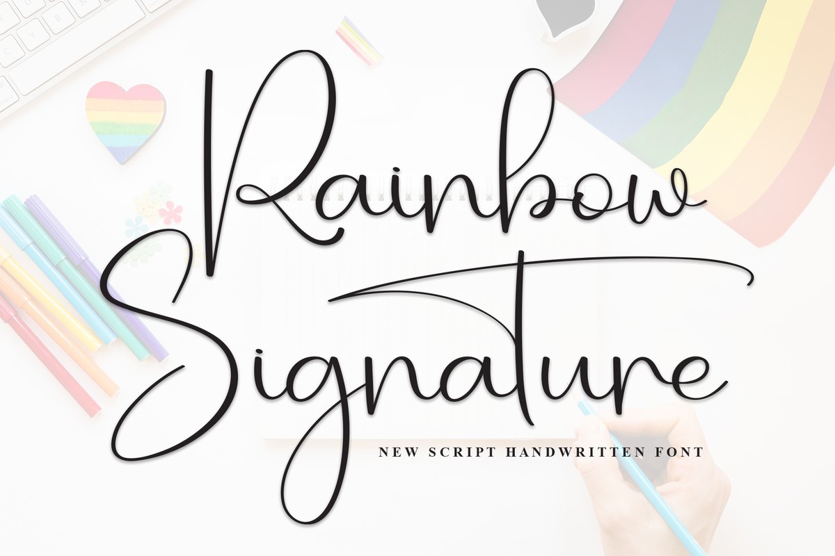 Police Rainbow Signature