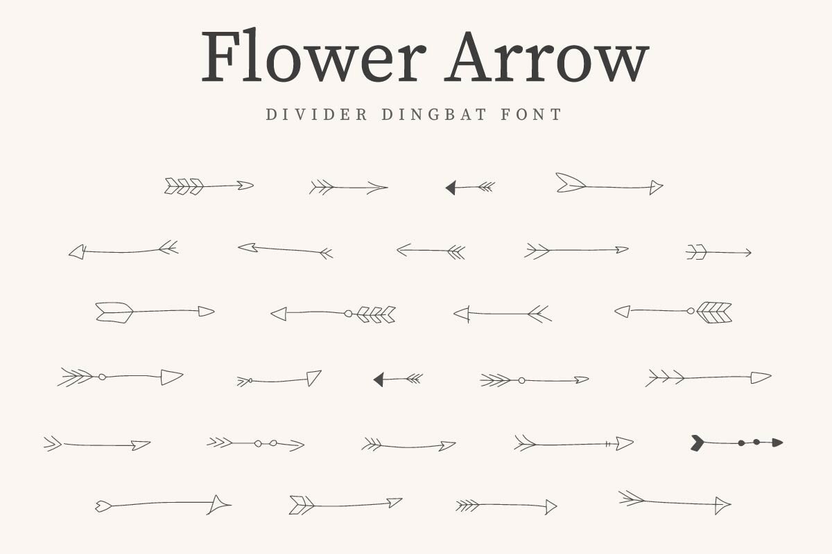 Flower Arrow