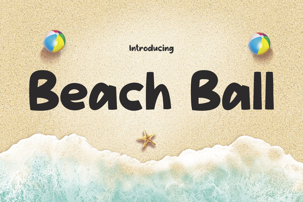 Police Beach Ball