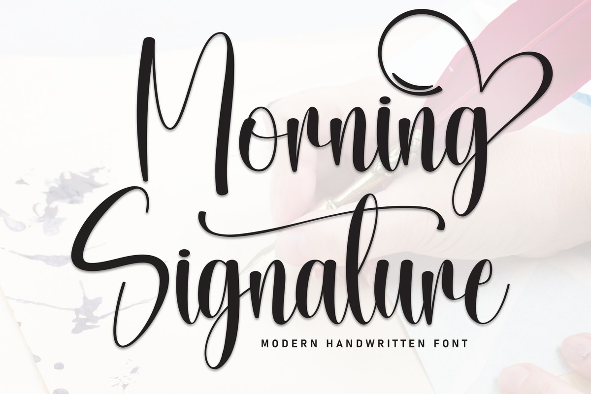 Police Morning Signature