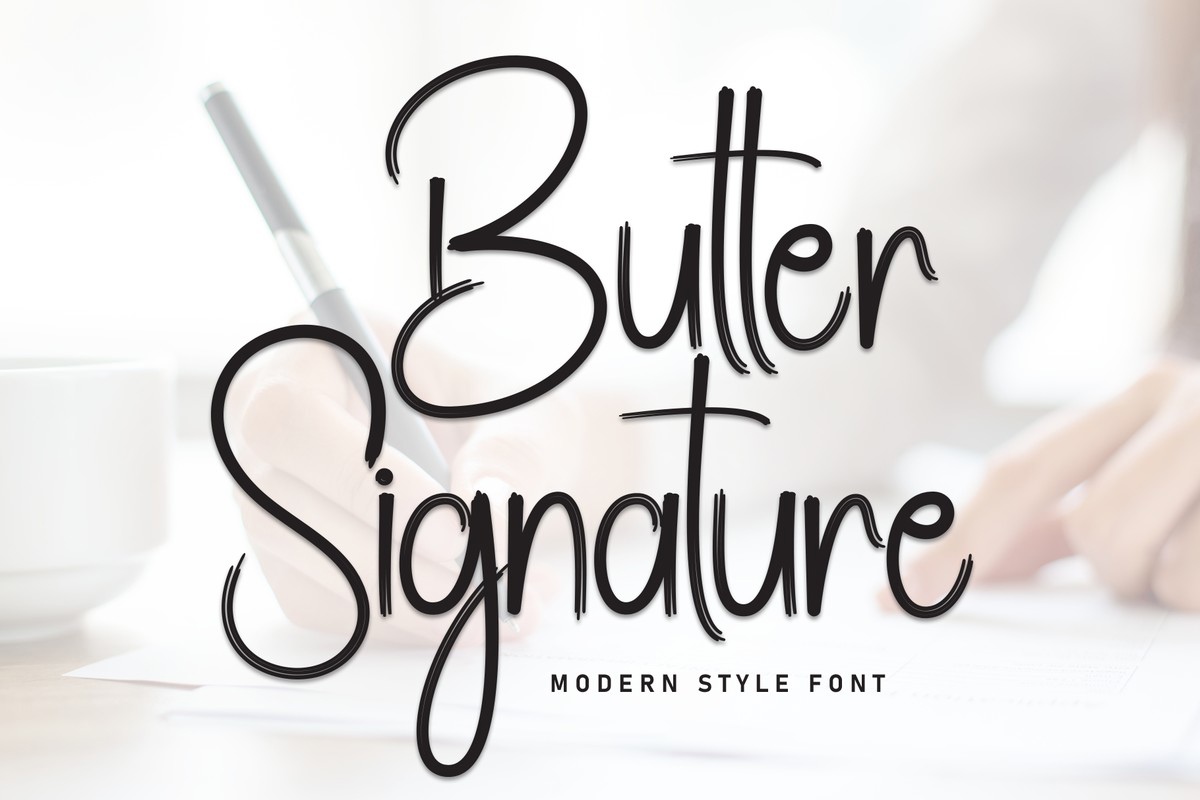 Police Butter Signature